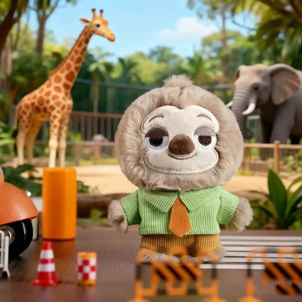 Nick & Judy Expressive Plush Keychain