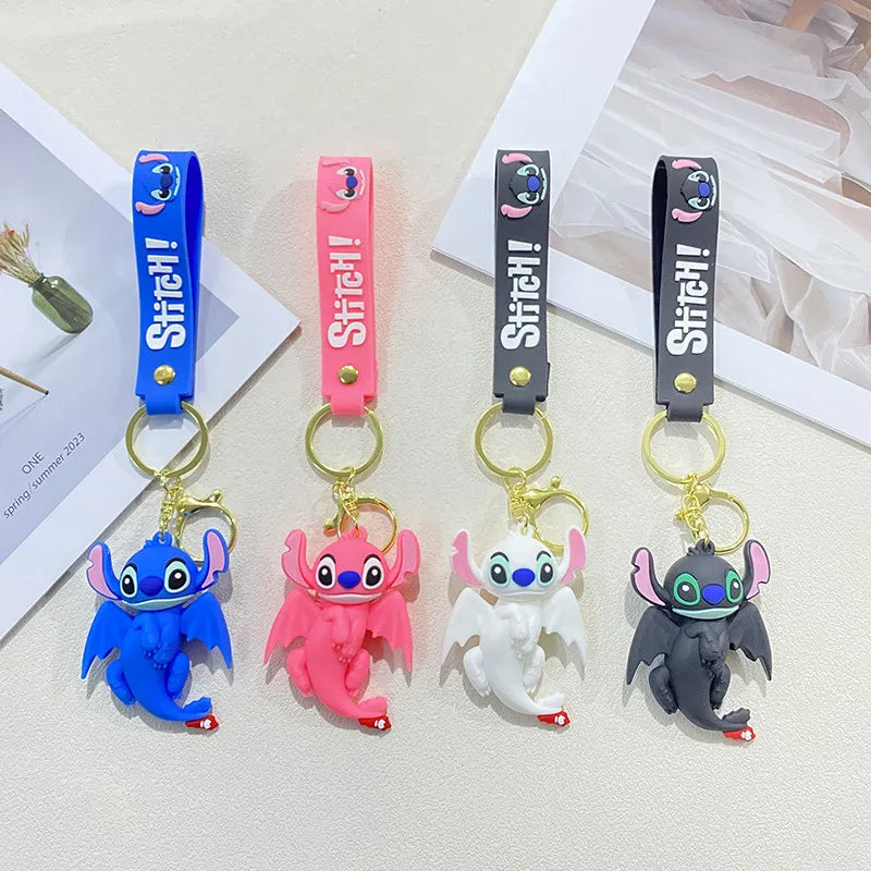 Stitch Toothless Cosplay 3D Keychain
