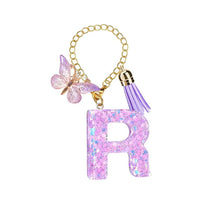 Butterfly Liquid Luxe Letter Charm