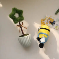 Minniun Goggle Eyed Plush Keychain