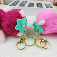DZNY Pineapple Pooh Plush Keychain - Bear Hugs