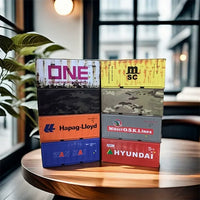 Mini Shipping Container Desk Organiser