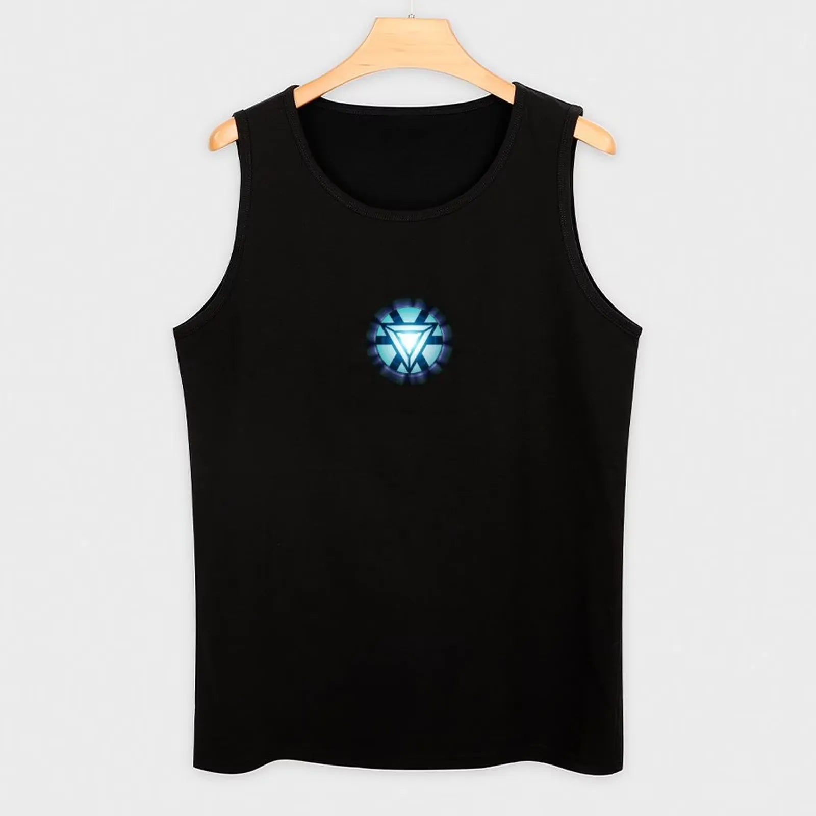 Iron Man Arc Reactor Glow-In-The-Dark Tank Top