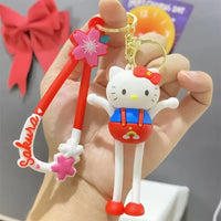 Sanrio Stretchy Limbs Fun Keychain