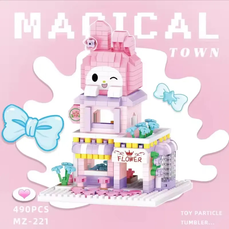 Sanliou Town Street Scene Micro Blocks