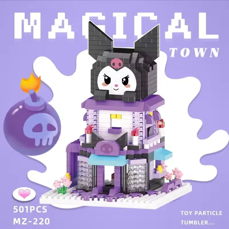 Sanliou Town Street Scene Micro Blocks