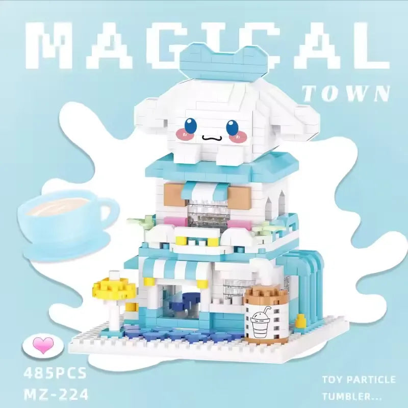 Sanliou Town Street Scene Micro Blocks