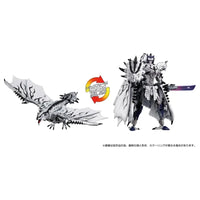 Transformers Synergenex Silver Wyvern Rathalos Dragon Figure