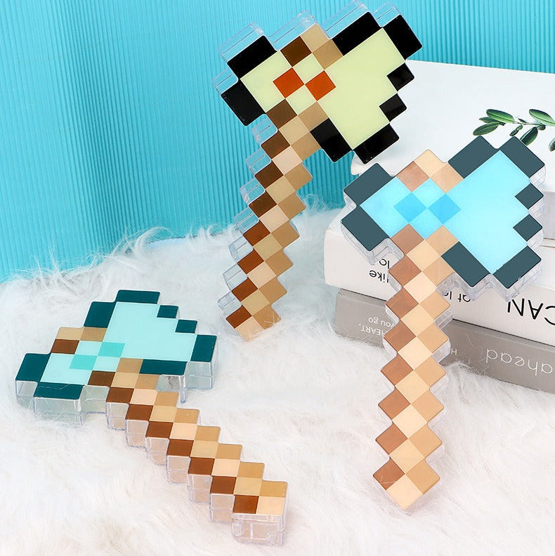 Minekraft Luminous Battle Axe