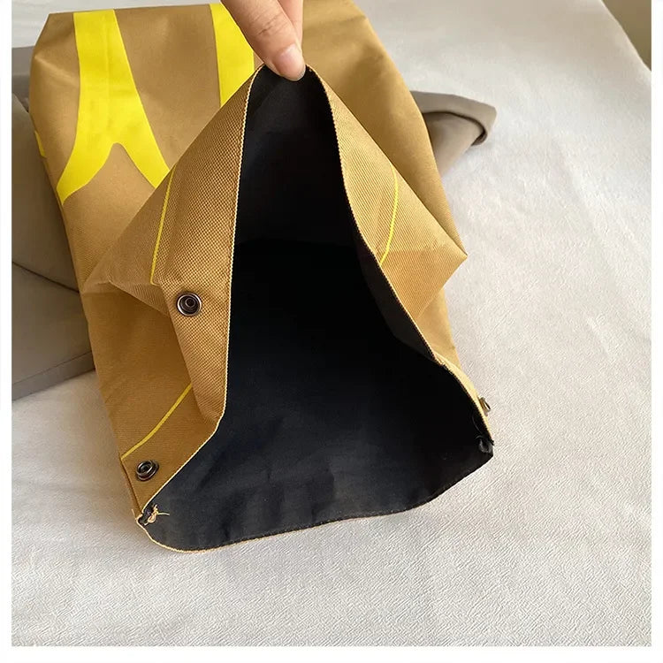 Cute McDonald's Vintage Canvas Backpack