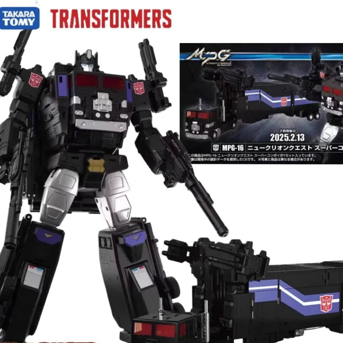Transformers Masterpiece MPG-16 Nucleon Quest Convoy Figure