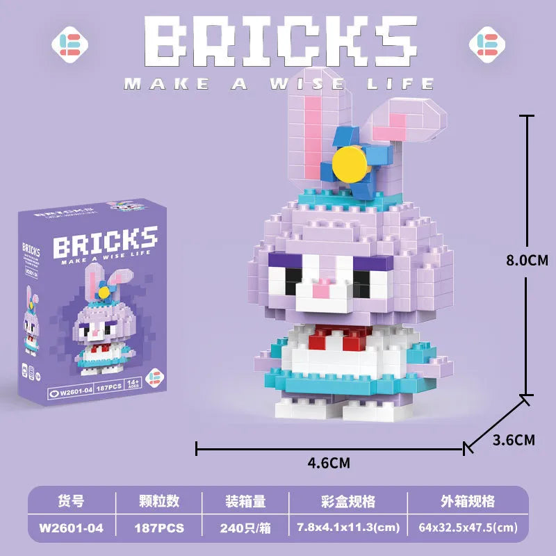 DZNY Bricks Micro Building Blocks