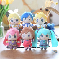 Hatsune Miku & Friends Plush Keychain