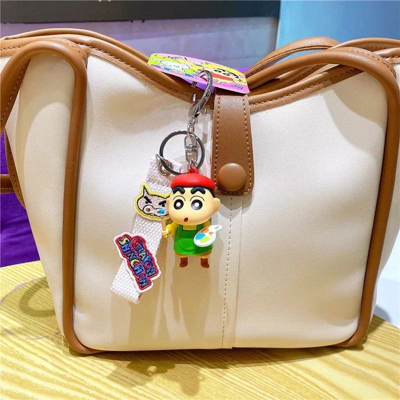 Crayon Shinchan Artist Love Keychain