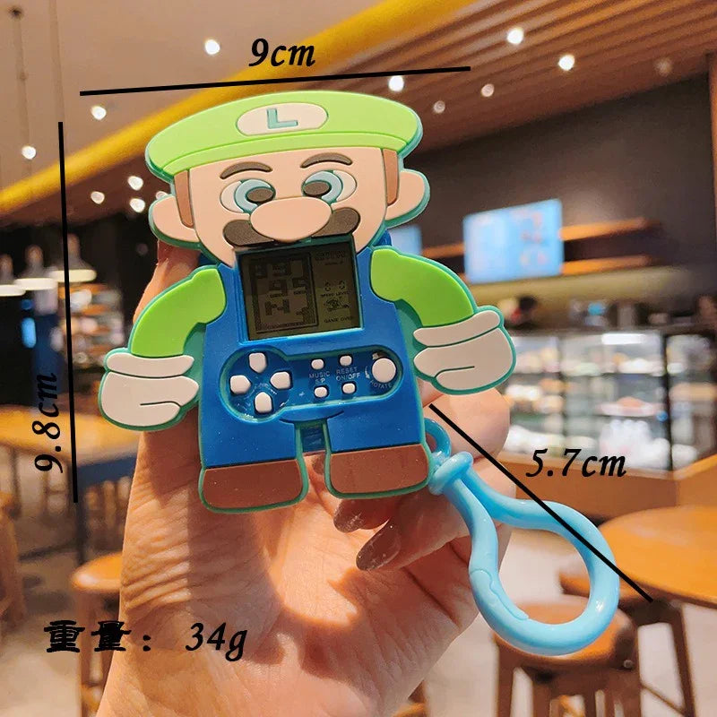 Mario Bros Game Console Keychain