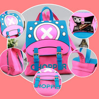 Whimsical Totoro & Chopper Anime Backpack