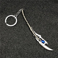 Loki's Long Scepter Weapon Metal Keychain