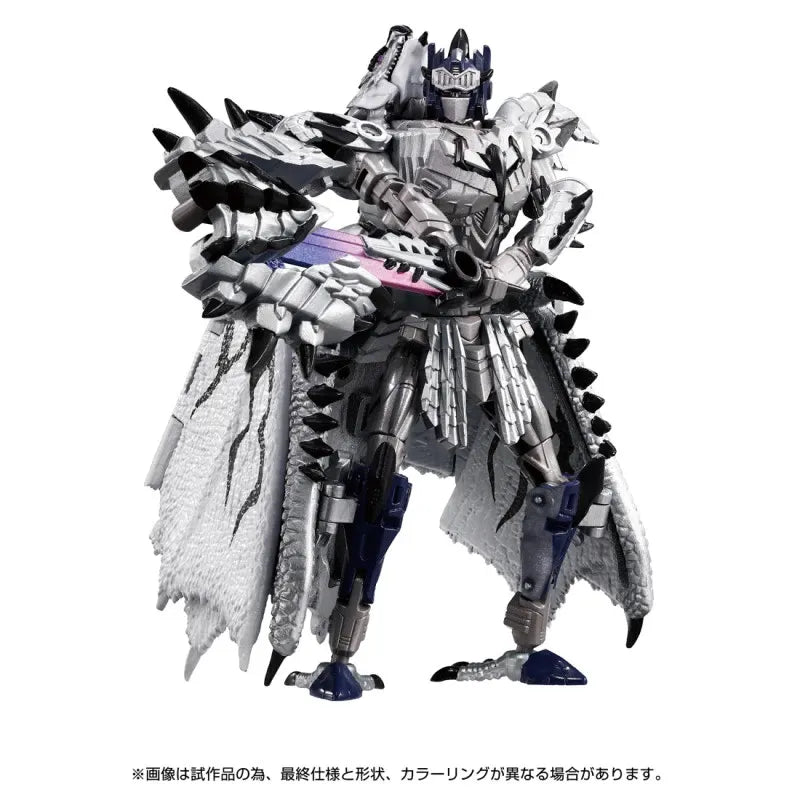 Transformers Synergenex Silver Wyvern Rathalos Dragon Figure