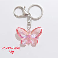 Glimmerwing Butterfly Crystal Keychain