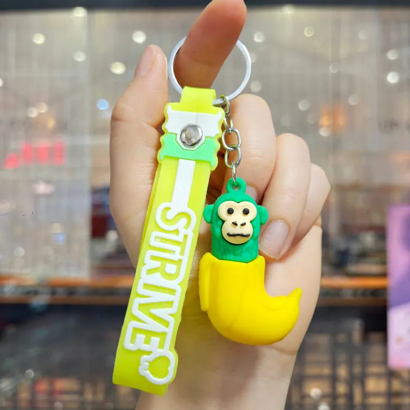 Brainrot Meme Riot Keychain