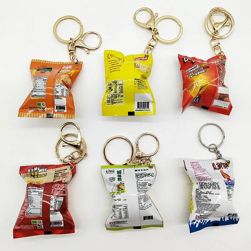 Munch Magic Snack Bag Keychain