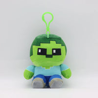 MineKraft Overworld Pals Plush Keychain
