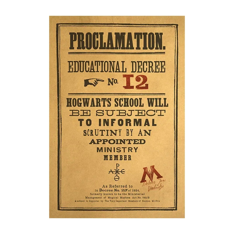 HP Daily Prophet Wall Poster