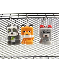 Minecraft Blocky Bliss Squishy Keychain