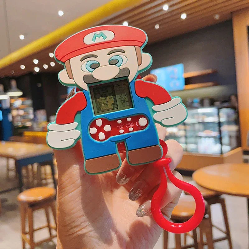 Mario Bros Game Console Keychain