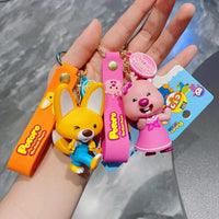 Genuine Pororo & Pals Iconic 3D Keychain
