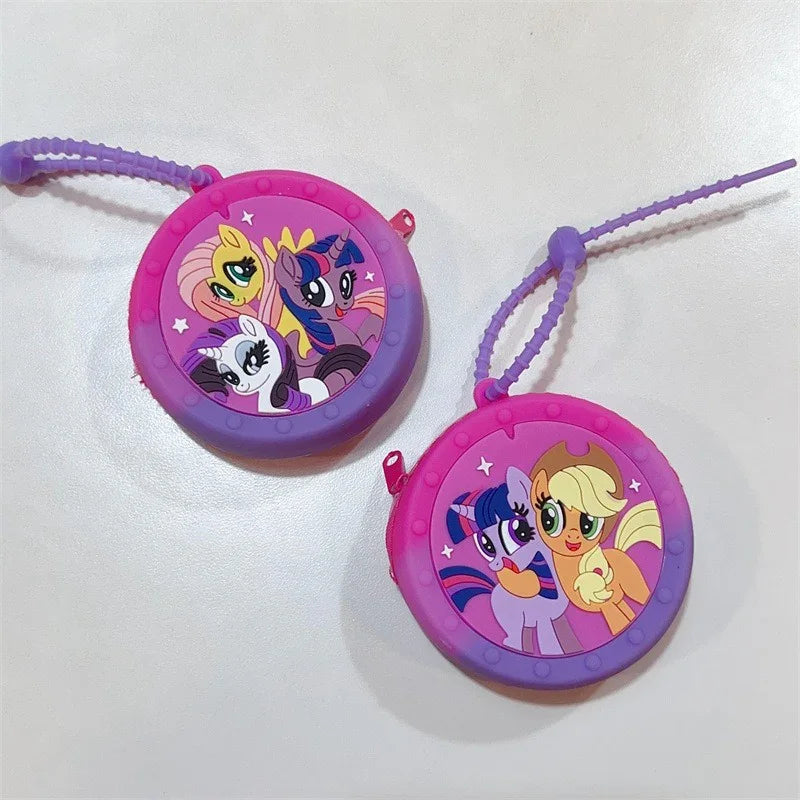 My Little Pony Round Silicone Coin Purse