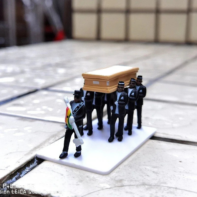 Ghanian Funeral Meme Figurines