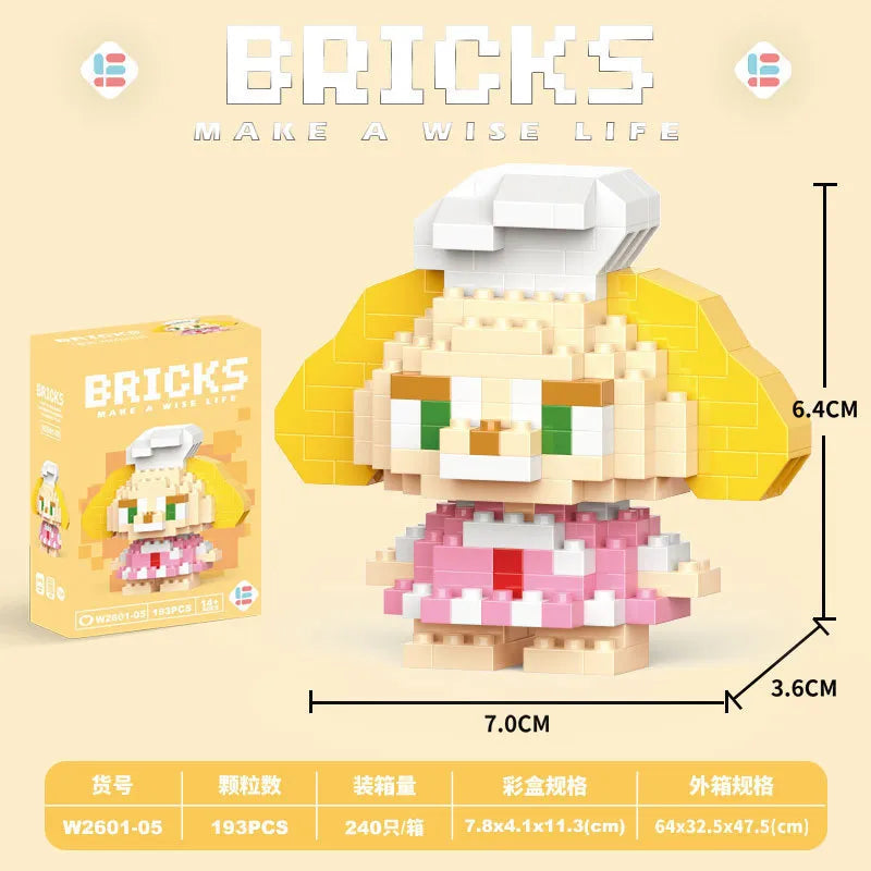DZNY Bricks Micro Building Blocks