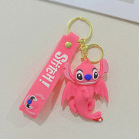Stitch Toothless Cosplay 3D Keychain