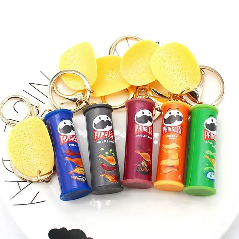 Pringles Crunch Box Keychain