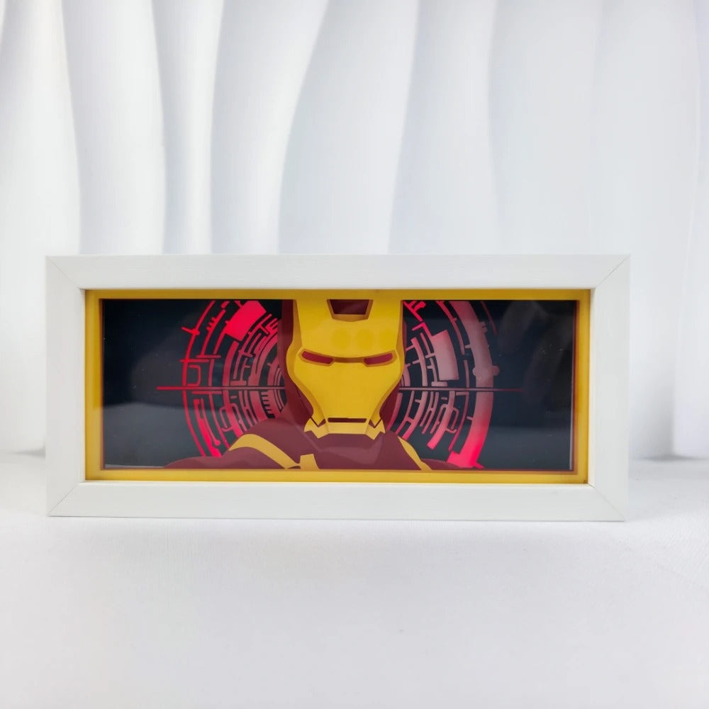 Superhero Wagon LED Light Box