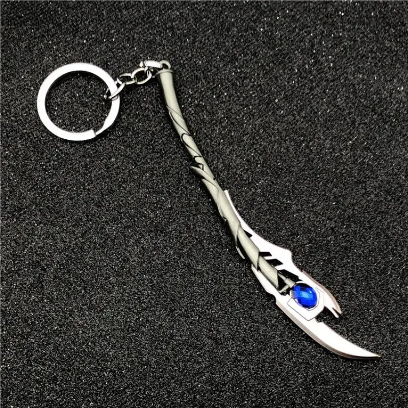 Loki's Long Scepter Weapon Metal Keychain