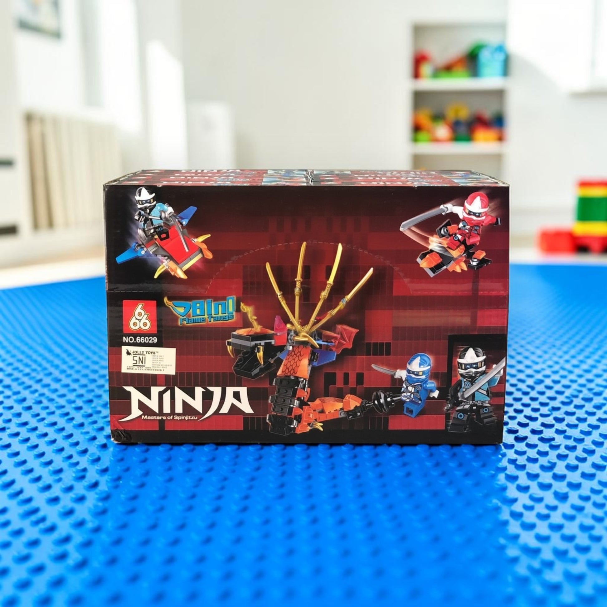 Ninja Masters of Spinjitzu Flame Fangs Building Blocks