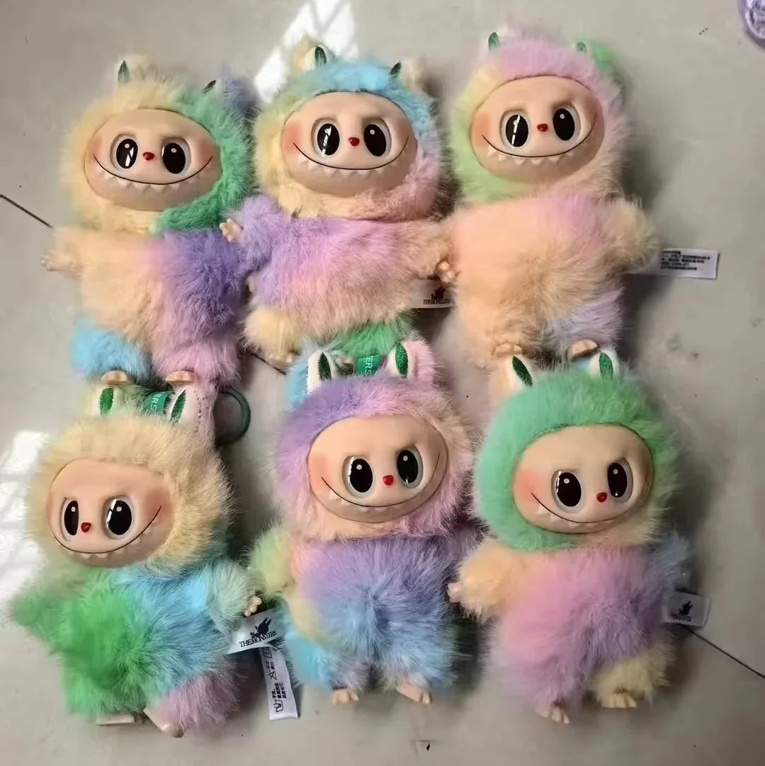 Labubu The Monsters Secret Rainbow Plush Pendant