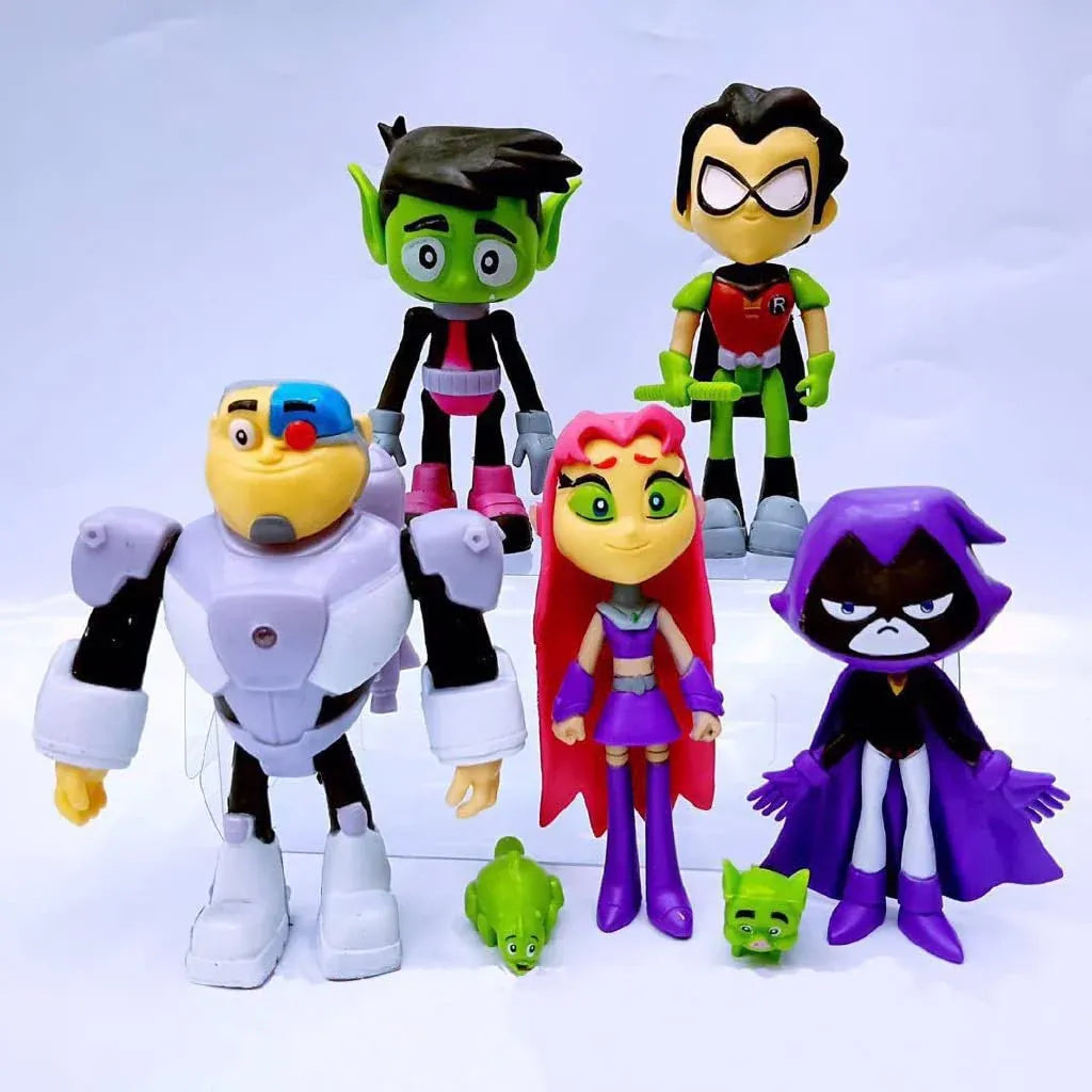 Teen Titans Hero Roster Mini Action Figures