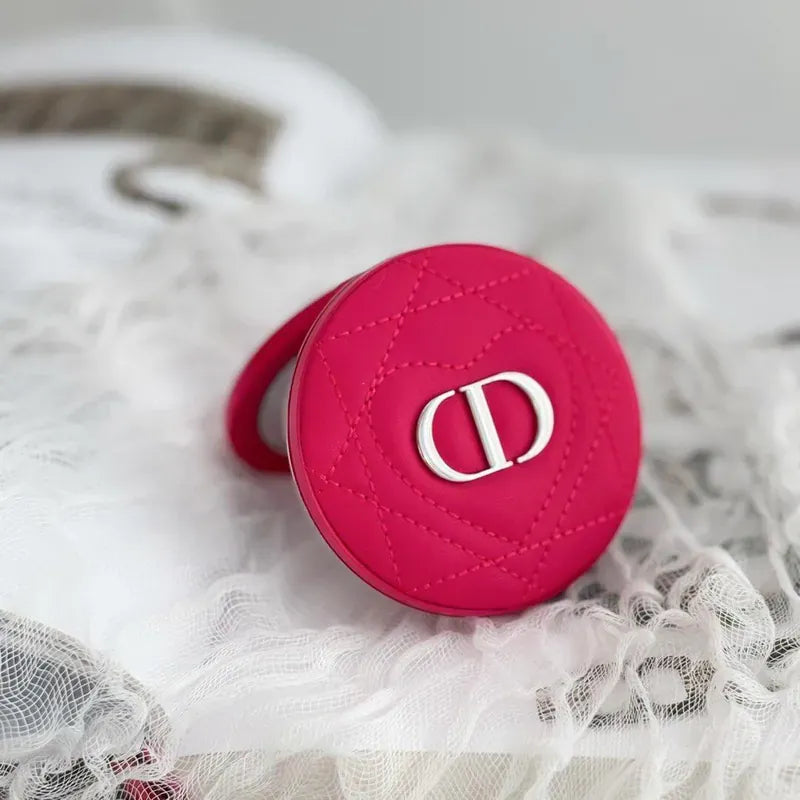D Luxe Quilted Lambskin Mirror