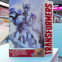 Transformers Silver Knight Optimus Prime Figure