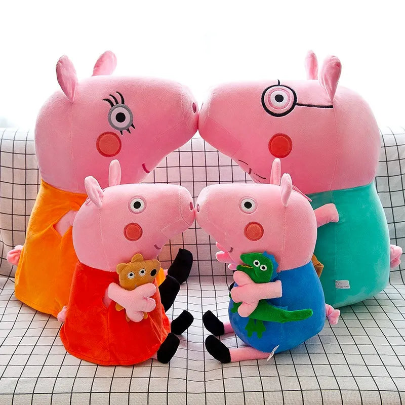 Peppa Pig Family Premium Plushies