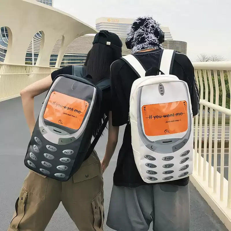 Retro Y2K 3310 Streetwear Backpack