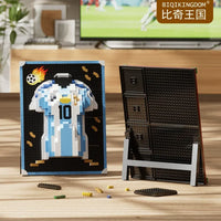 World Cup Legends Micro-Particle Football Jersey Building Blocks