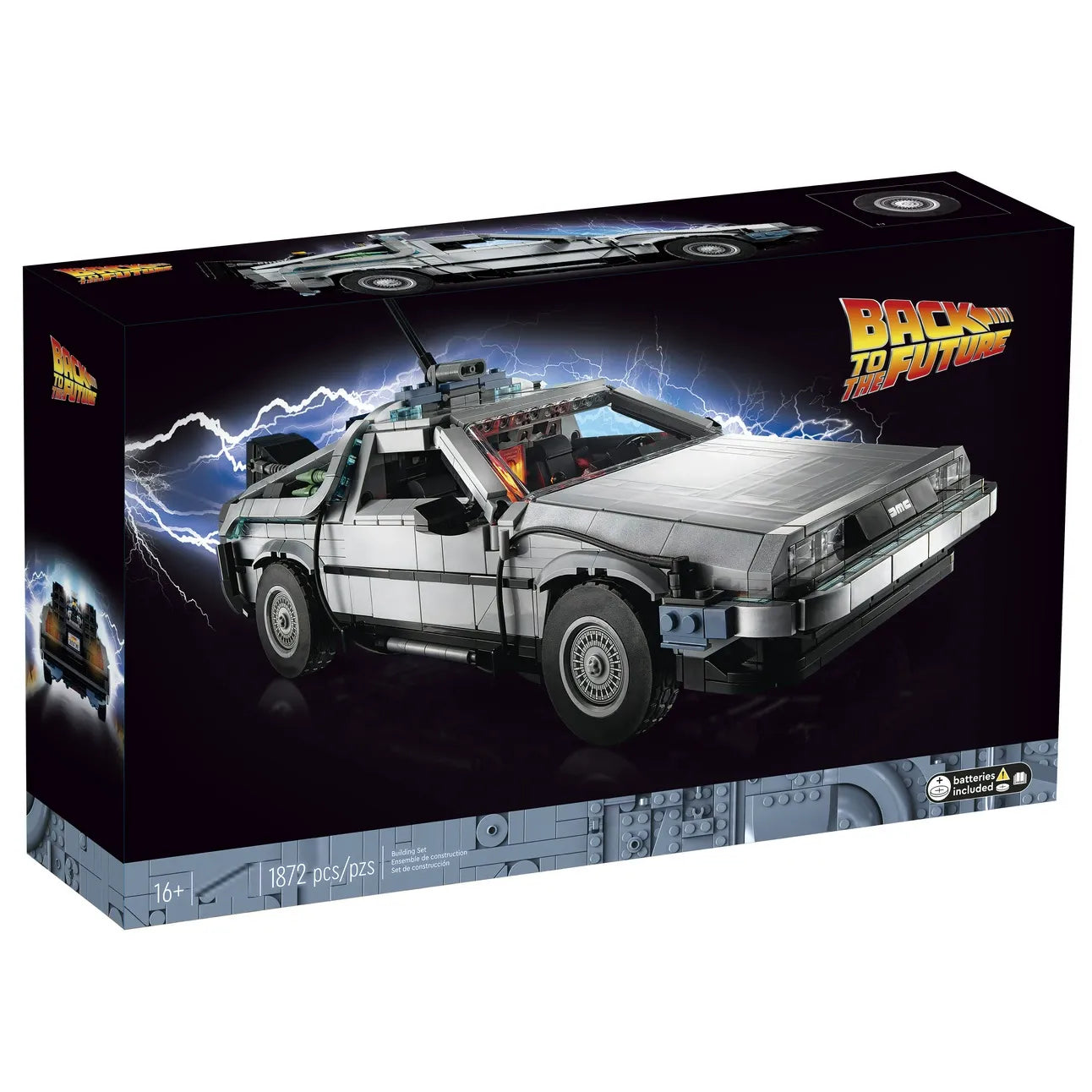 Back to the Future Car Building Block Set (1872 Pcs)