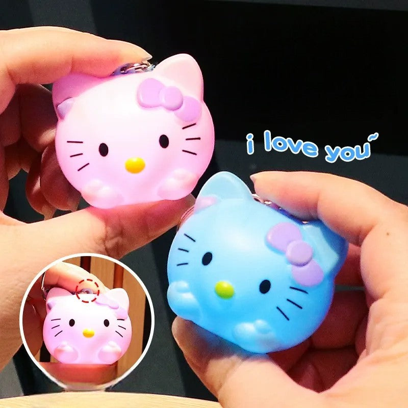 Sanrio Glow Up I Love You Keychain