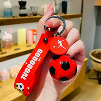 Stadium-Ready 3D Football Keychain