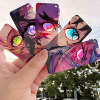 Demon Slayer Glowing Eyes Card Keychain