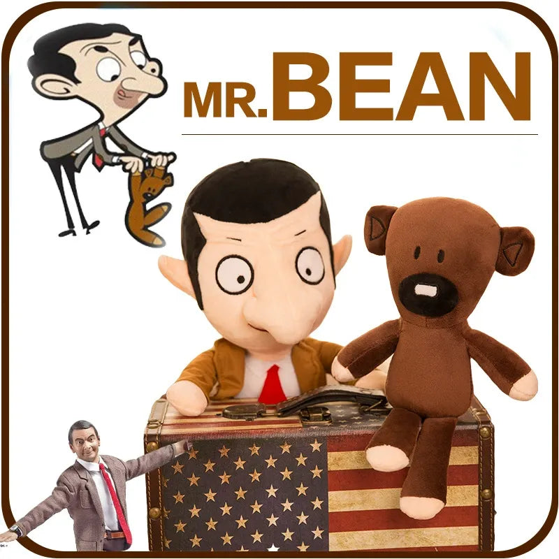 Mr. Bean & Teddy Stuffed Toy